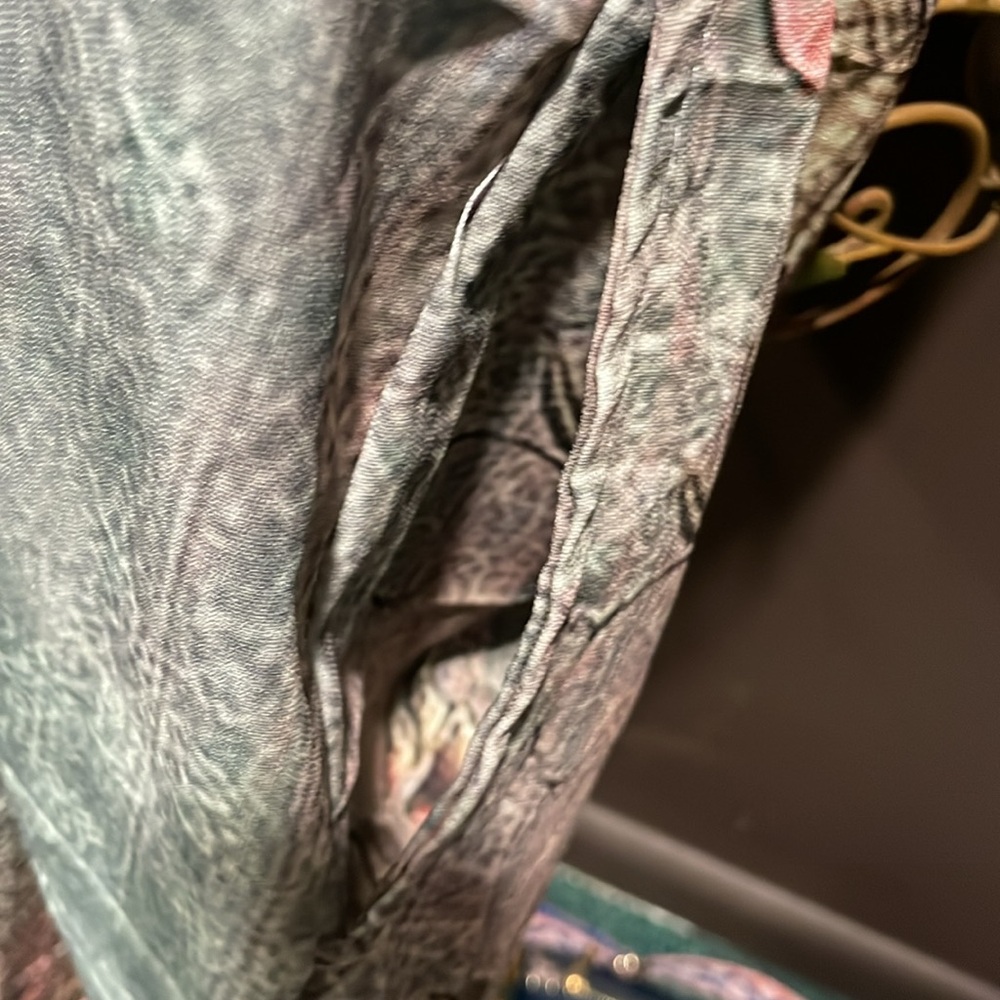 Green Floral overalls - Picture 5 of 8